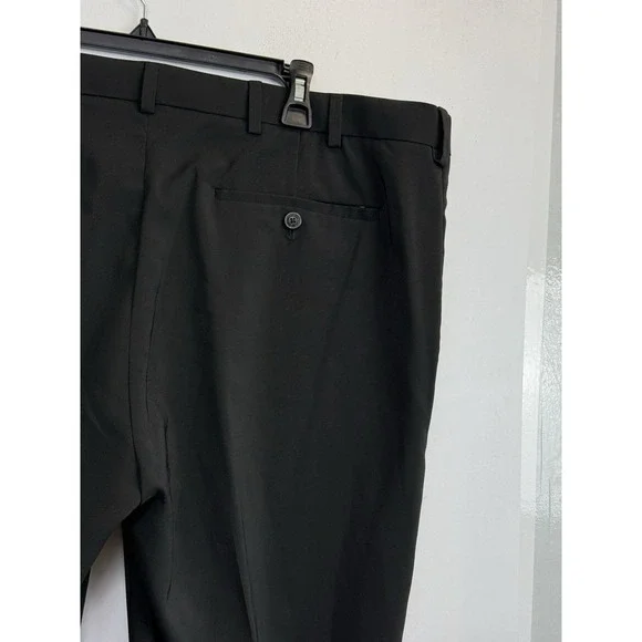 Van Heusen Flex Men's 40X32 Black Pants Comfort Stretch Slim Fit - Picture 5 of 6